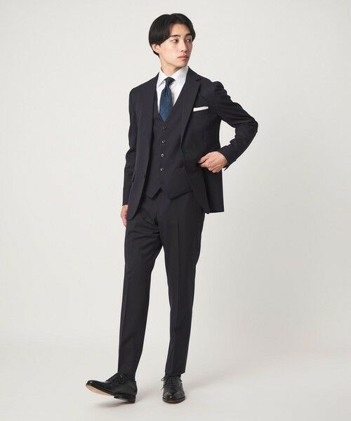 green label relaxing / グリーンレーベル リラクシング シャツ・ブラウス | コットン シャドウストライプ クレリック ワイドカラー ドレスシャツ -イージーアイロン- | 詳細2