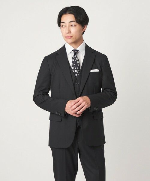 green label relaxing / グリーンレーベル リラクシング シャツ・ブラウス | コットン ツイル ストライプ クレリック ワイドカラー ドレスシャツ -イージーアイロン- | 詳細1