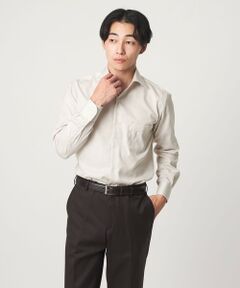 green label relaxing / グリーンレーベル リラクシング シャツ・ブラウス | コットン ナローストライプ ワイドカラー ドレスシャツ -イージーアイロン-