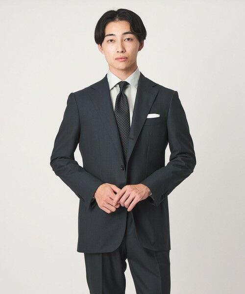 green label relaxing / グリーンレーベル リラクシング シャツ・ブラウス | コットン ナローストライプ ワイドカラー ドレスシャツ -イージーアイロン- | 詳細25