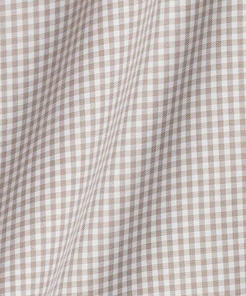 green label relaxing / グリーンレーベル リラクシング シャツ・ブラウス | コットン チェック ワイドカラー ドレスシャツ -イージーアイロン- | 詳細11