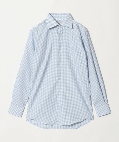 green label relaxing / グリーンレーベル リラクシング シャツ・ブラウス | コットン チェック ワイドカラー ドレスシャツ -イージーアイロン- | 詳細22