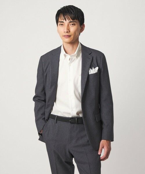 green label relaxing / グリーンレーベル リラクシング シャツ・ブラウス | エブリット コットンオックス ソリッド スナップ ボタンダウン シャツ -イージーアイロン- | 詳細1