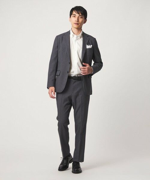 green label relaxing / グリーンレーベル リラクシング シャツ・ブラウス | エブリット コットンオックス ソリッド スナップ ボタンダウン シャツ -イージーアイロン- | 詳細2