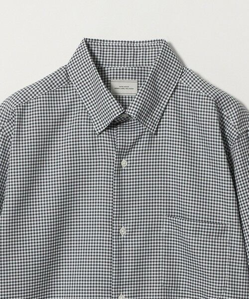 green label relaxing / グリーンレーベル リラクシング シャツ・ブラウス | エブリット コットンオックス ギンガムチェック スナップ ボタンダウン シャツ -イージーアイロン- | 詳細3