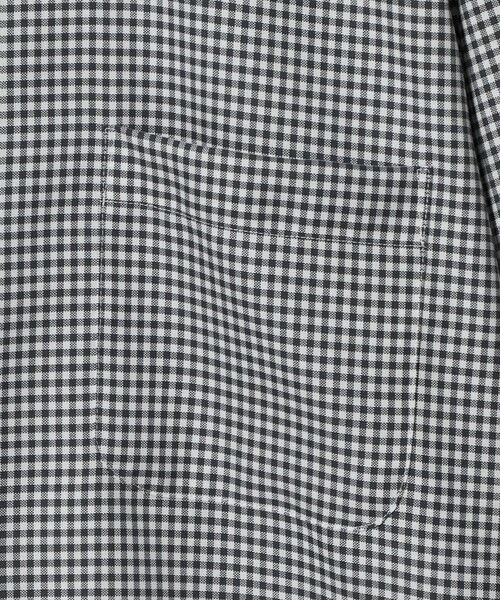 green label relaxing / グリーンレーベル リラクシング シャツ・ブラウス | エブリット コットンオックス ギンガムチェック スナップ ボタンダウン シャツ -イージーアイロン- | 詳細5