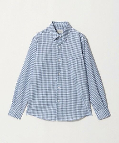 green label relaxing / グリーンレーベル リラクシング シャツ・ブラウス | エブリット コットンオックス ギンガムチェック スナップ ボタンダウン シャツ -イージーアイロン- | 詳細15