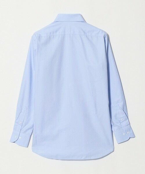 green label relaxing / グリーンレーベル リラクシング シャツ・ブラウス | コットン ヘリンボーン ワイドカラー ドレスシャツ -形態安定- | 詳細22