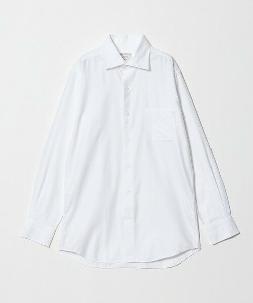 green label relaxing / グリーンレーベル リラクシング シャツ・ブラウス | コットン フレンチツイル ワイドカラー ドレスシャツ -形態安定- | 詳細7