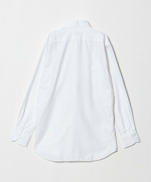 green label relaxing / グリーンレーベル リラクシング シャツ・ブラウス | コットン フレンチツイル ワイドカラー ドレスシャツ -形態安定- | 詳細8