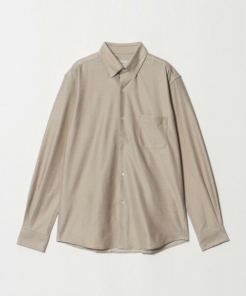 green label relaxing / グリーンレーベル リラクシング シャツ・ブラウス | エブリット TC ツイル ジャージー スナップ ボタンダウン シャツ -ストレッチ・イージーアイロン・吸水速乾- | 詳細22