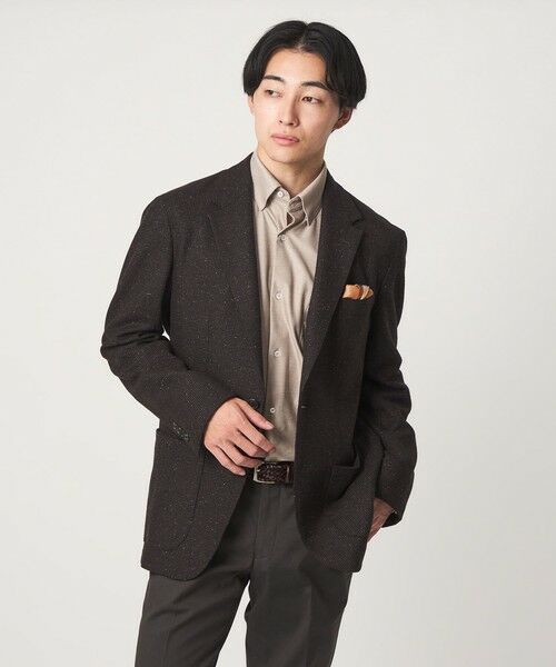 green label relaxing / グリーンレーベル リラクシング シャツ・ブラウス | エブリット TC ツイル ジャージー スナップ ボタンダウン シャツ -ストレッチ・イージーアイロン・吸水速乾- | 詳細19