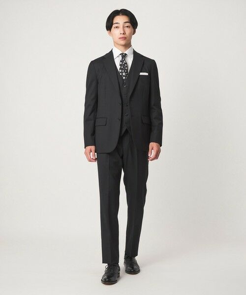 green label relaxing / グリーンレーベル リラクシング スラックス・ドレスパンツ | A+ TWPU サージ スリム アジャスター NP スラックス セットアップパンツ -ストレッチ- | 詳細1