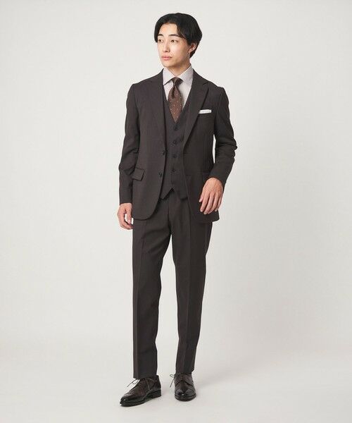 green label relaxing / グリーンレーベル リラクシング スラックス・ドレスパンツ | A+ TWPU サージ スリム アジャスター NP スラックス セットアップパンツ -ストレッチ- | 詳細7
