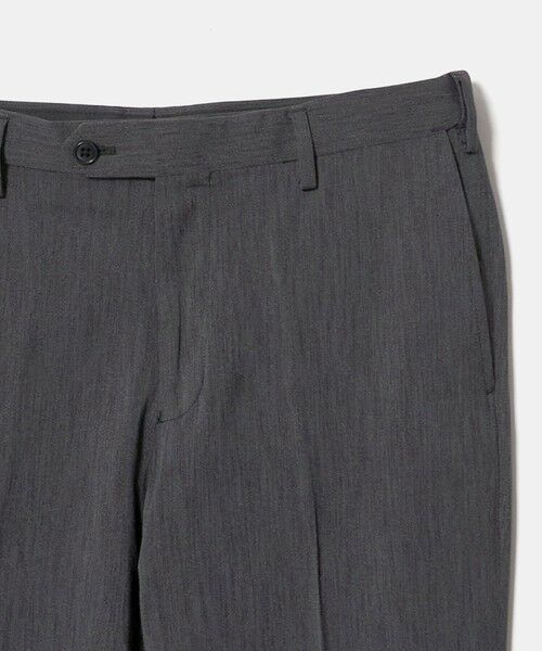 green label relaxing / グリーンレーベル リラクシング スラックス・ドレスパンツ | A+ air ポリエステル ピンヘッド スタンダード アジャスター スラックス -ストレッチ・通気性- | 詳細10