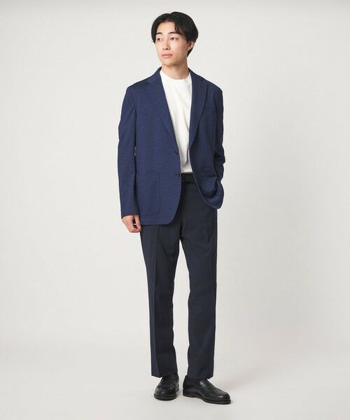 green label relaxing / グリーンレーベル リラクシング スラックス・ドレスパンツ | A+ air ポリエステル ピンヘッド スタンダード アジャスター スラックス -ストレッチ・通気性- | 詳細13