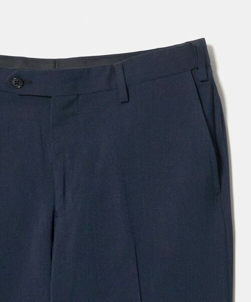 green label relaxing / グリーンレーベル リラクシング スラックス・ドレスパンツ | A+ air ポリエステル ピンヘッド スタンダード アジャスター スラックス -ストレッチ・通気性- | 詳細20