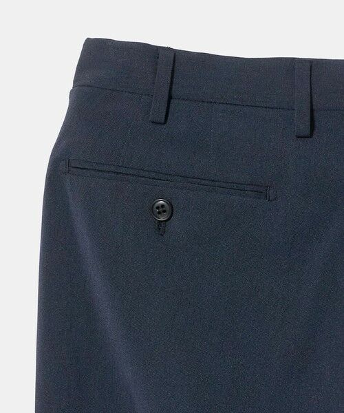 green label relaxing / グリーンレーベル リラクシング スラックス・ドレスパンツ | A+ air ポリエステル ピンヘッド スタンダード アジャスター スラックス -ストレッチ・通気性- | 詳細22