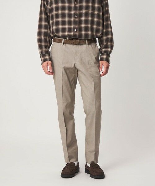 green label relaxing / グリーンレーベル リラクシング スラックス・ドレスパンツ | TCPUOX スリム NP スラックス -ストレッチ-(BEIGE)