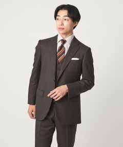 green label relaxing / グリーンレーベル リラクシング セットアップ | REDA ハウンドトゥース 2B RV スーツジャケット
