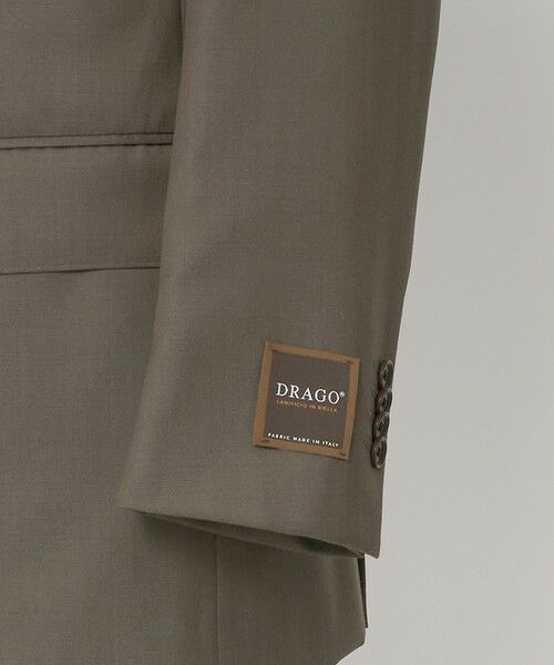 green label relaxing / グリーンレーベル リラクシング セットアップ | DRAGO ヘリンボーン 3B HXD スーツジャケット | 詳細3