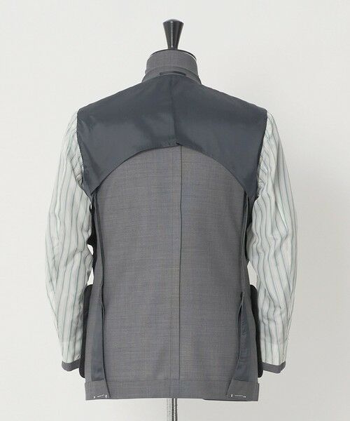 green label relaxing / グリーンレーベル リラクシング セットアップ | DORMEUIL 3B HXD スーツジャケット | 詳細11