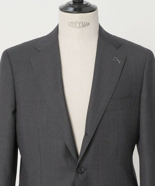 green label relaxing / グリーンレーベル リラクシング セットアップ | DORMEUIL 3B HXD スーツジャケット | 詳細13