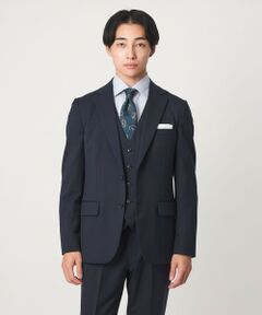 green label relaxing / グリーンレーベル リラクシング テーラードジャケット | A+ TWPU サージ 2B スリム セットアップジャケット -ストレッチ-