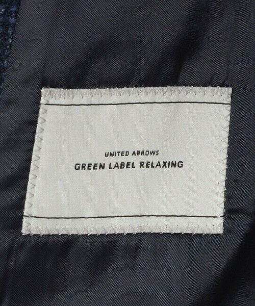 green label relaxing / グリーンレーベル リラクシング テーラードジャケット | GUABELLO ネップ ドビー 2B RG ジャケット | 詳細11