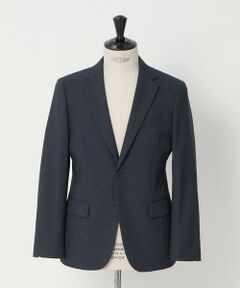 green label relaxing / グリーンレーベル リラクシング テーラードジャケット | A+ ポリエステル シャークスキン 2B スタンダード セットアップ ジャケット -ストレッチ-