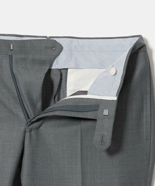 green label relaxing / グリーンレーベル リラクシング セットアップ | DORMEUIL HX 1プリーツ スーツパンツ | 詳細3