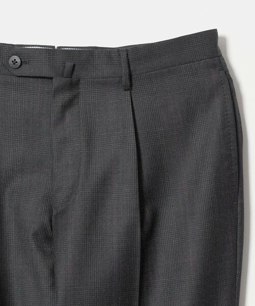 green label relaxing / グリーンレーベル リラクシング セットアップ | DORMEUIL HX 1プリーツ スーツパンツ | 詳細7