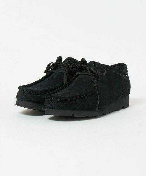 green label relaxing / グリーンレーベル リラクシング フラットシューズ | ＜Clarks Originals＞ワラビー ゴアテックス ブラックスエード シューズ | 詳細1