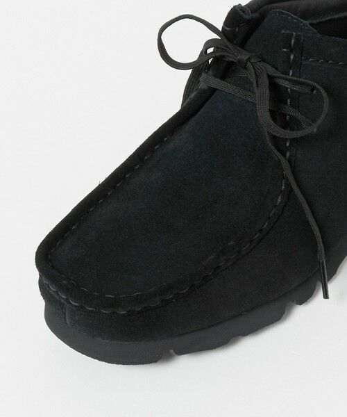 green label relaxing / グリーンレーベル リラクシング フラットシューズ | ＜Clarks Originals＞ワラビー ゴアテックス ブラックスエード シューズ | 詳細7