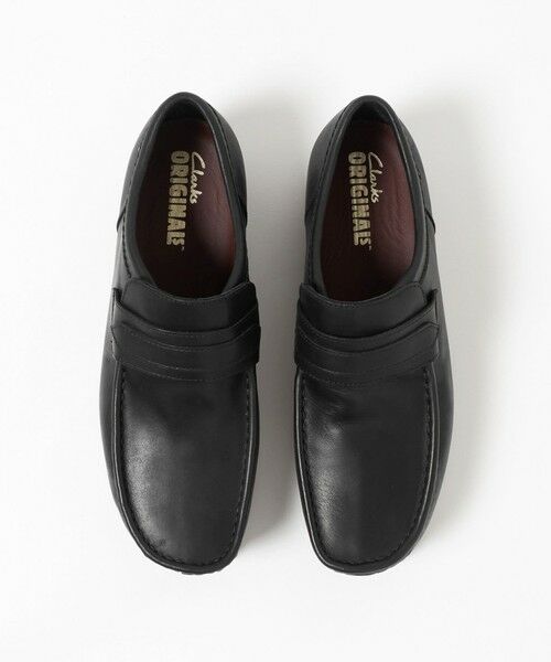 green label relaxing / グリーンレーベル リラクシング フラットシューズ | ＜Clarks Originals＞ワラローファー ゴアテックス ブラック シューズ ローファー | 詳細2