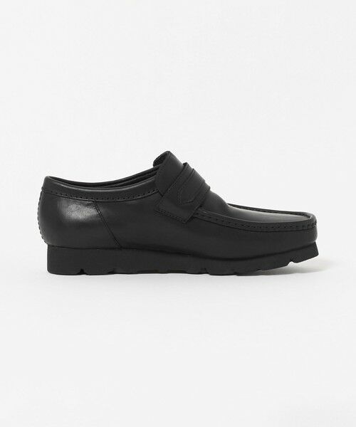 green label relaxing / グリーンレーベル リラクシング フラットシューズ | ＜Clarks Originals＞ワラローファー ゴアテックス ブラック シューズ ローファー | 詳細3