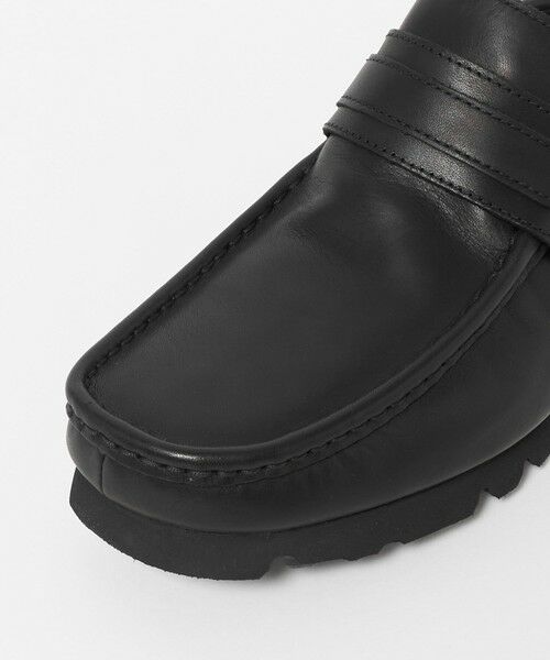 green label relaxing / グリーンレーベル リラクシング フラットシューズ | ＜Clarks Originals＞ワラローファー ゴアテックス ブラック シューズ ローファー | 詳細7