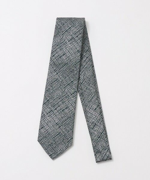 green label relaxing / グリーンレーベル リラクシング ネクタイ | ＜Bleck＞8.0cm チェック1 ネクタイ（DK.GREEN）