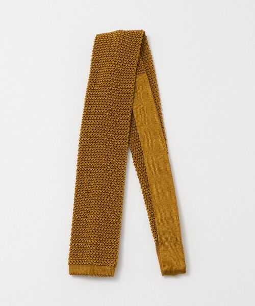green label relaxing / グリーンレーベル リラクシング ネクタイ | ＜Bleck＞6.5cm ニット ネクタイ ニットタイ（YELLOW）