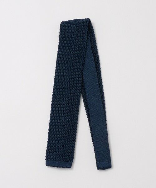 green label relaxing / グリーンレーベル リラクシング ネクタイ | ＜Bleck＞6.5cm ニット ネクタイ ニットタイ（NAVY）