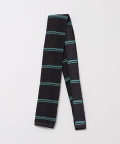 green label relaxing / グリーンレーベル リラクシング ネクタイ | ＜Bleck＞6.5cm ニット ボーダー2 ネクタイ ニットタイ