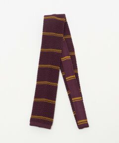 green label relaxing / グリーンレーベル リラクシング ネクタイ | ＜Bleck＞6.5cm ニット ボーダー3 ネクタイ ニットタイ