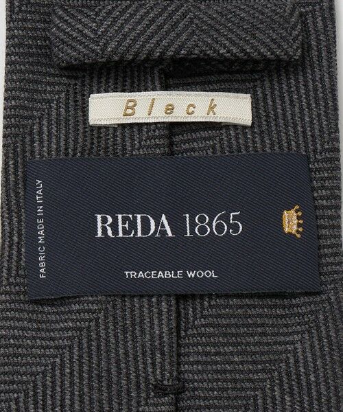green label relaxing / グリーンレーベル リラクシング ネクタイ | ＜Bleck＞8.0cm REDA ソリッド1 ネクタイ | 詳細4