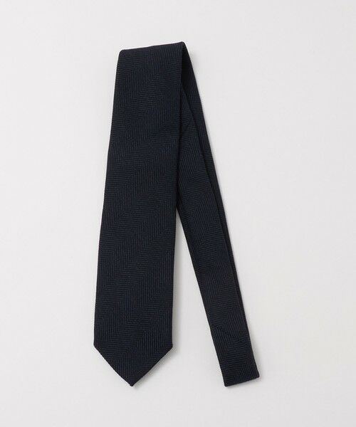 green label relaxing / グリーンレーベル リラクシング ネクタイ | ＜Bleck＞8.0cm REDA ソリッド1 ネクタイ（NAVY）