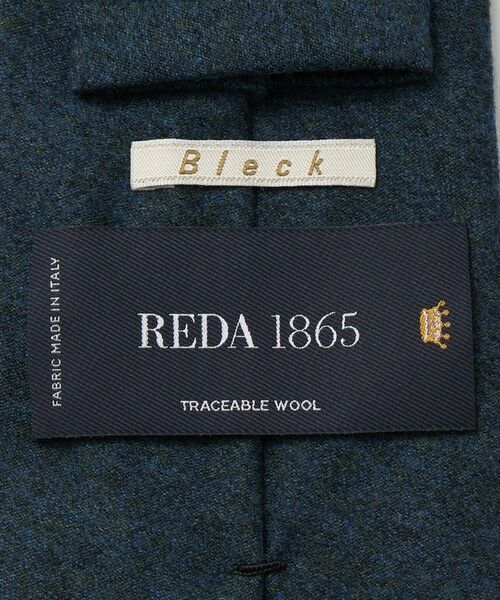 green label relaxing / グリーンレーベル リラクシング ネクタイ | ＜Bleck＞8.0cm REDA ソリッド2 ネクタイ | 詳細6