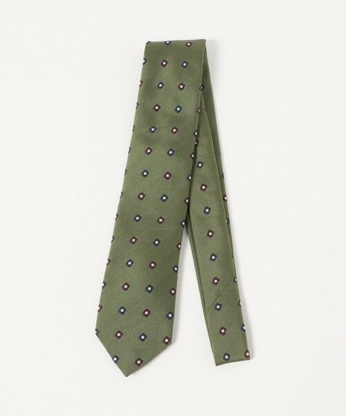green label relaxing / グリーンレーベル リラクシング ネクタイ | ＜ALTEA＞8.0cm コモン3 ネクタイ（OLIVE）