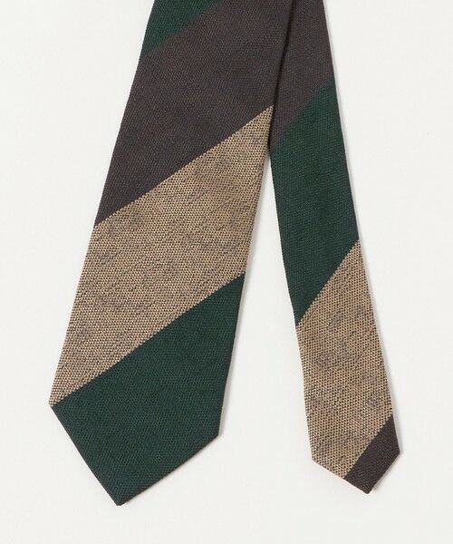 green label relaxing / グリーンレーベル リラクシング ネクタイ | ＜Seaward & Stearn＞8.0cm ストライプ2 ネクタイ | 詳細1
