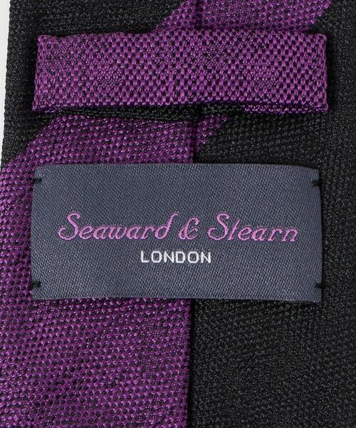 green label relaxing / グリーンレーベル リラクシング ネクタイ | ＜Seaward & Stearn＞8.0cm ストライプ3 ネクタイ | 詳細6