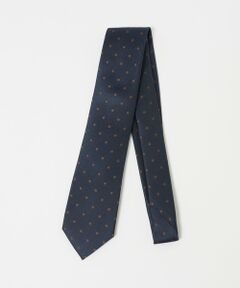 green label relaxing / グリーンレーベル リラクシング ネクタイ | GLR シルク2 8.0cm ドット ネクタイ