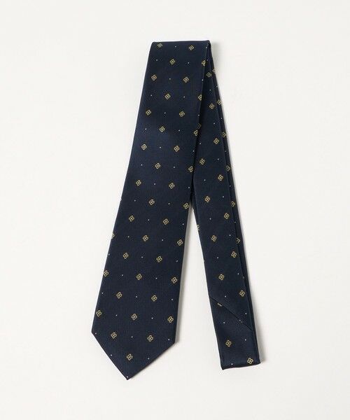 green label relaxing / グリーンレーベル リラクシング ネクタイ | GLR シルク1 8.0cm コモン2 ネクタイ（NAVY）